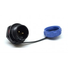 Роз'єм Weipu SP1312/P2 панельна вилка на гайку