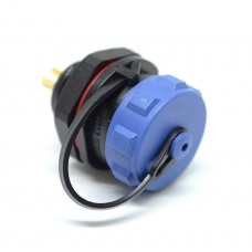 Роз'єм Weipu SP1312/S4 панельна розетка на гайку