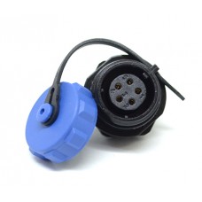 Роз'єм Weipu SP1312/S5 панельна розетка на гайку