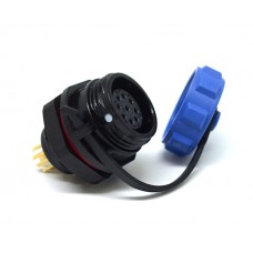 Роз'єм Weipu SP1312/S9 панельна розетка на гайку