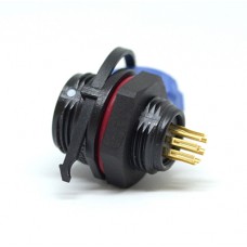 Роз'єм Weipu SP1312/S9 панельна розетка на гайку