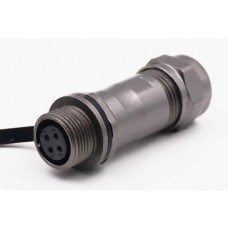 Роз'єм Weipu ST1211/S4 міжкабельна розетка