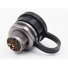 Роз'єм Weipu ST1212/P4 панельна вилка на гайку