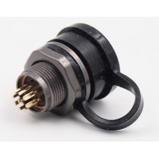 Роз'єм Weipu ST1212/P9 панельна вилка на гайку