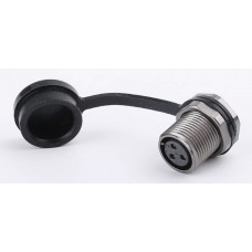 Роз'єм Weipu ST1213/S3 панельна розетка на гайку