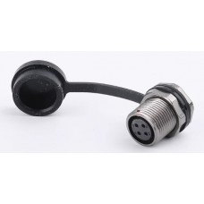 Роз'єм Weipu ST1213/S4 панельна розетка на гайку