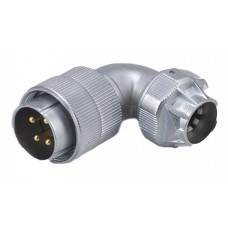 Роз'єм WF24J4TU1 кутова кабельна вилка