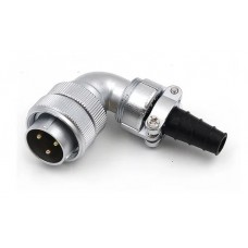 Роз'єм WF24J3TV1 кутова кабельна вилка