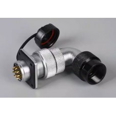 Роз'єм WF24J4TW1 кутова кабельна вилка