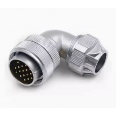 Роз'єм WF28J17TU1 кутова кабельна вилка