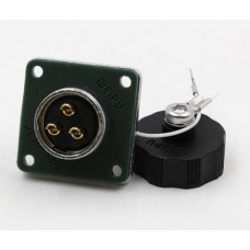 Роз'єм Weipu WF16K9Z1 панельна розетка