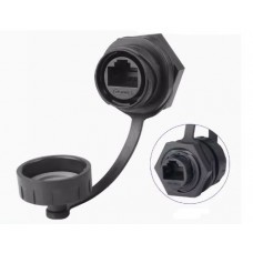 Герметичний роз'єм RJ45 YM-20-J/RJ45/213/SX-42-102 панельна розетка на гайку