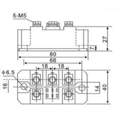 Діодний міст MDS75