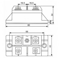 Діодний міст MDS75S