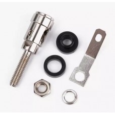 Клема приладова самозажимна чорна HM-249