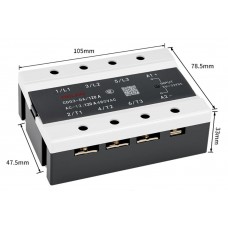 Трифазне твердотільне реле CDG3-DA/120A