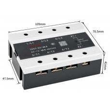 Трифазне твердотільне реле CDG3-DA/60A