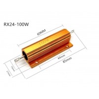 Алюмінієвий резистор 100Вт 620 Ом