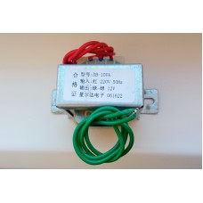 Трансформатор струму понижуючий 50Гц серії EI48 220v - 12V 10W (DB-10VA)