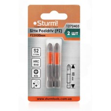 Біти S2 PZ3x50 мм, 2шт Sturm 1272403