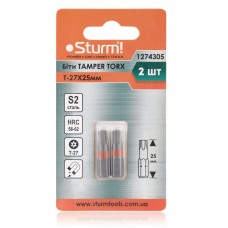 Біти S2 T-27×25 мм Tamper, 2шт 1274305