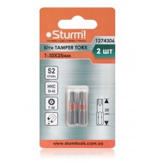Біти S2 T-30×25 мм Tamper, 2шт 1274306
