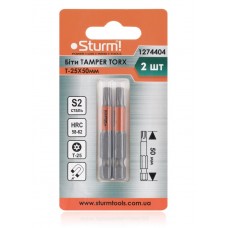 Біти S2 T-25×50 мм Tamper, 2шт 1274404