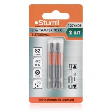 Біти S2 T-27×50 мм Tamper, 2шт 1274405