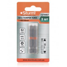 Біти S2 T-40×50 мм Tamper, 2шт 1274407
