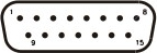 15-pin