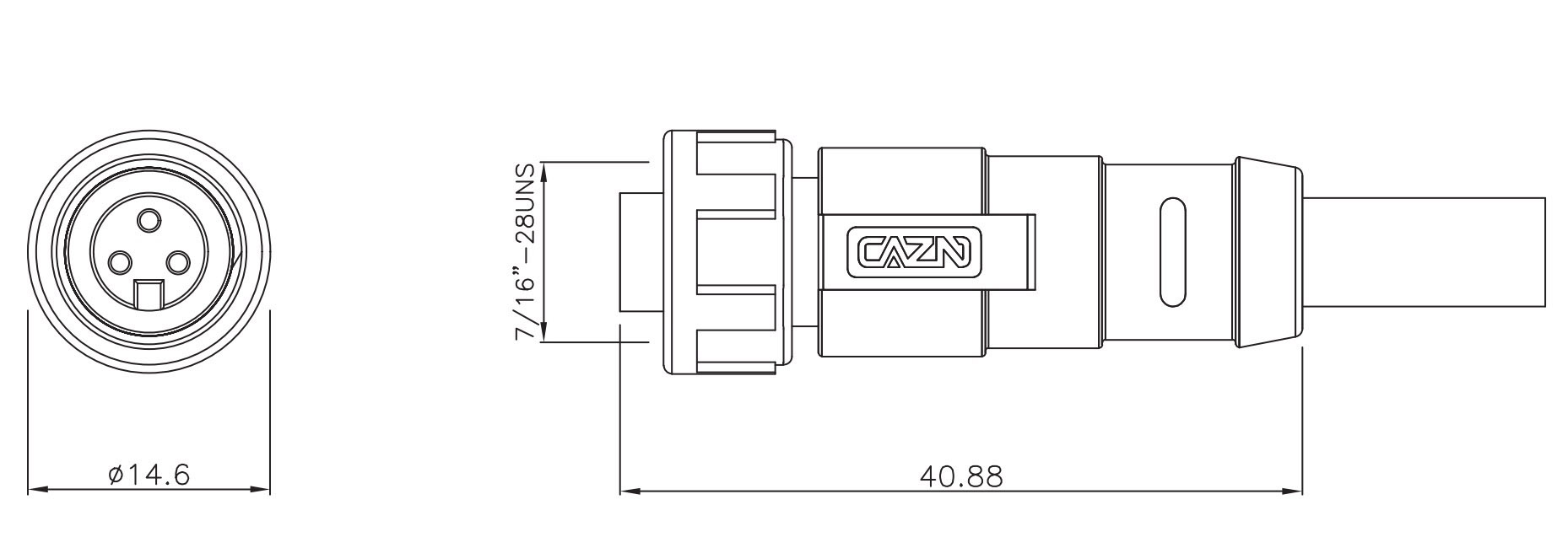 Схема роз'єму E07002