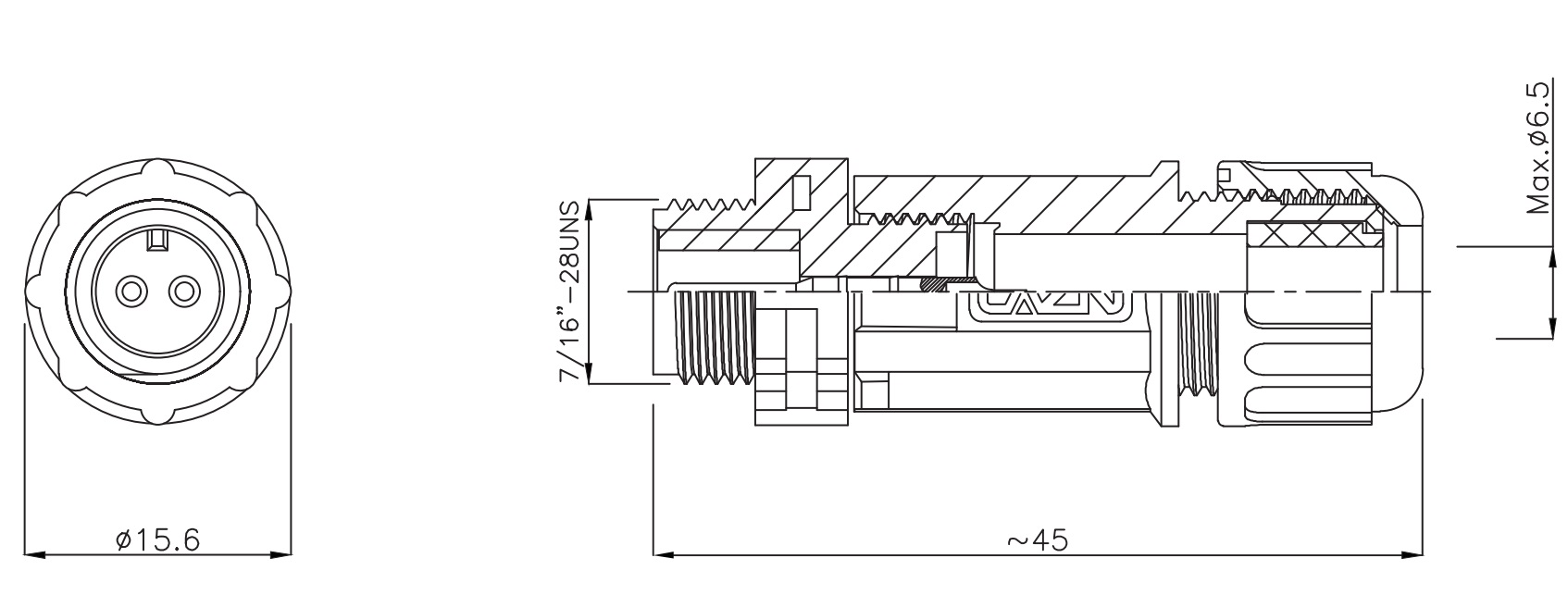 Схема роз'єму E07004
