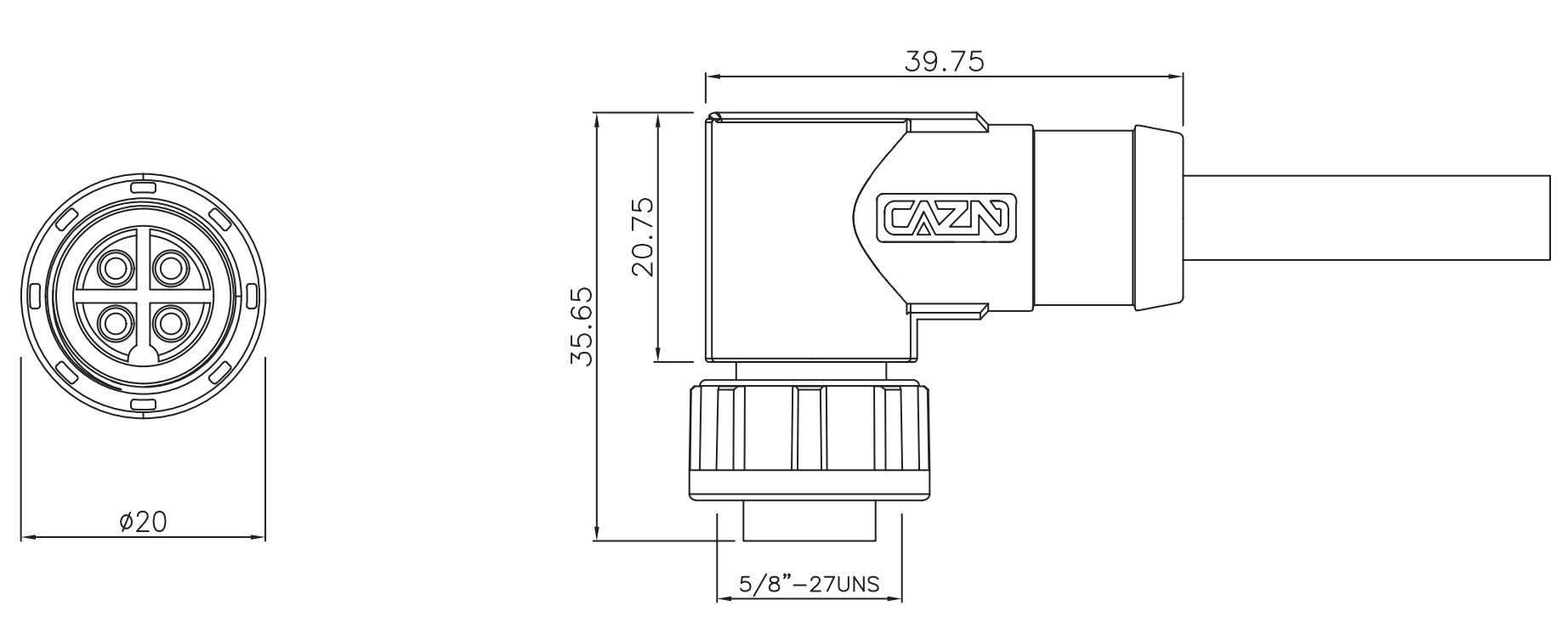 Схема роз'єму E10003