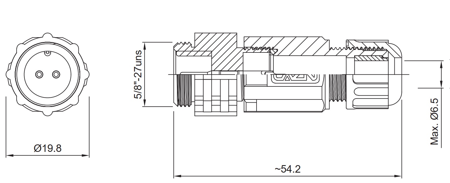 Схема роз'єму E10004