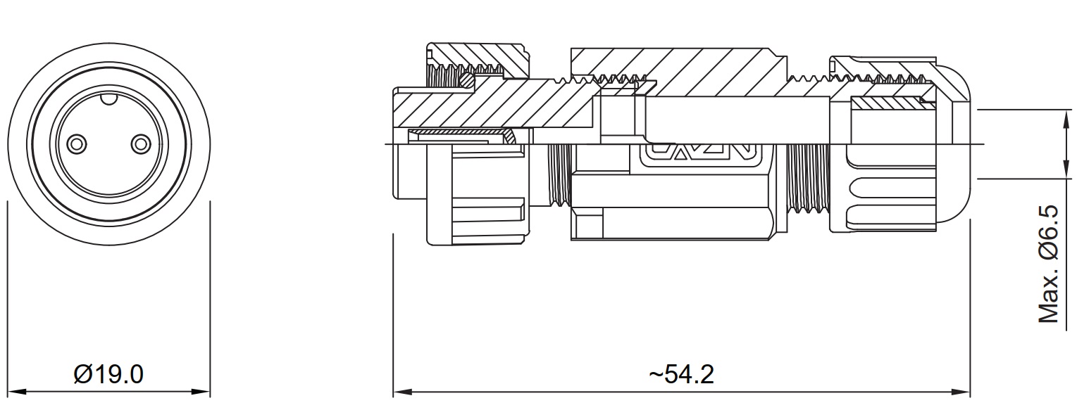 Схема роз'єму E10009