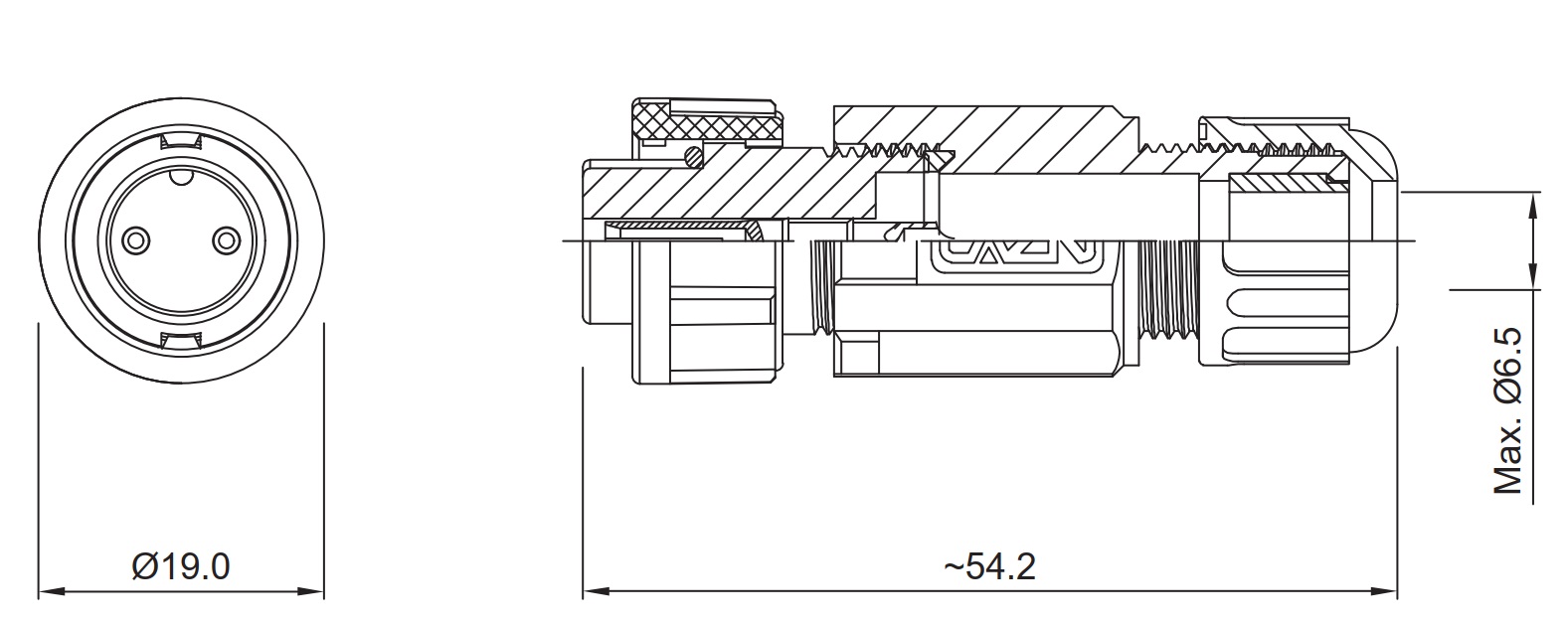 Схема роз'єму E10015