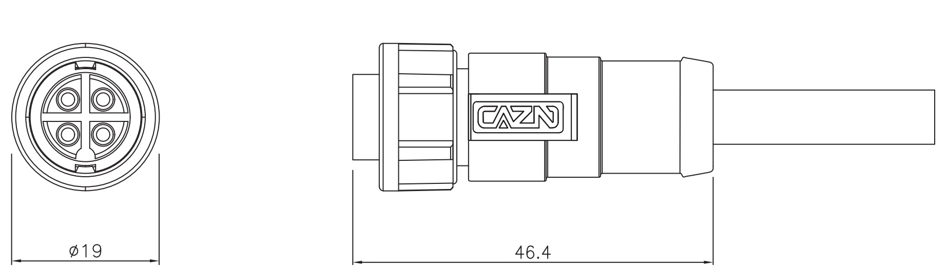 Схема роз'єму E10016