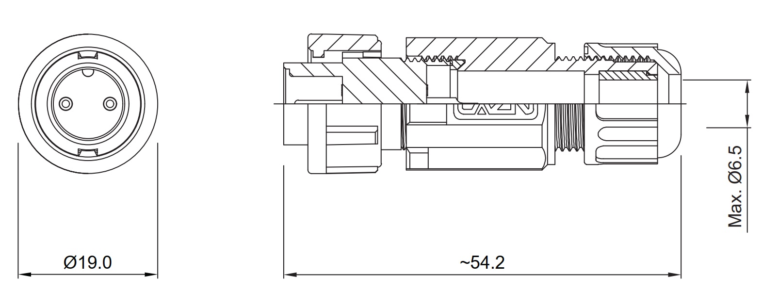 Схема роз'єму E10023