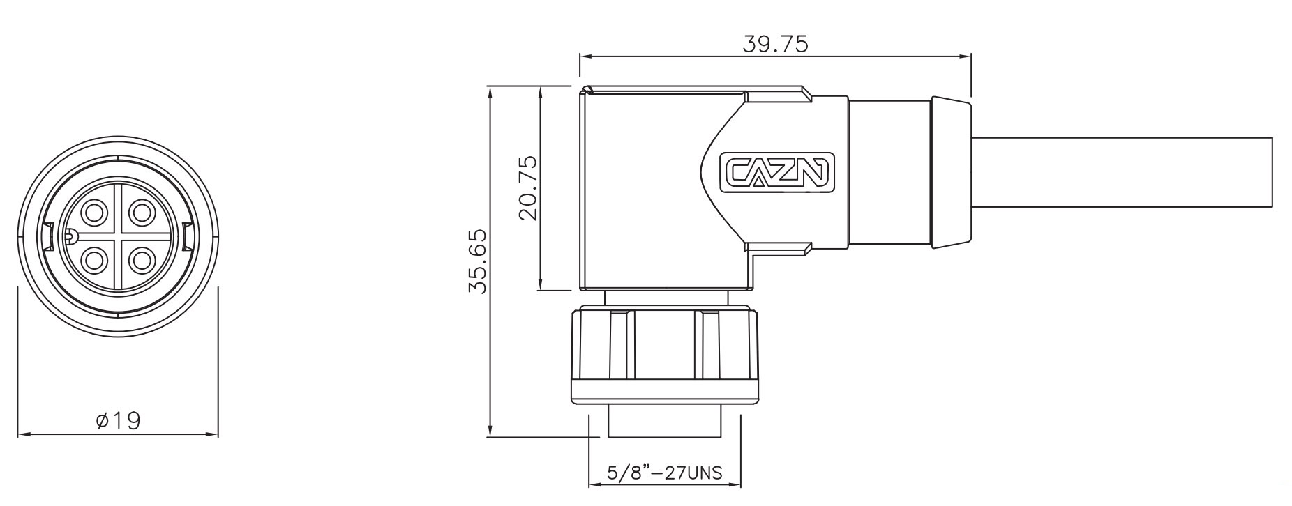 Схема роз'єму E10025