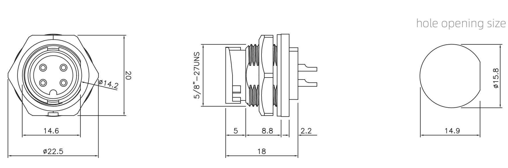 Схема роз'єму E10027