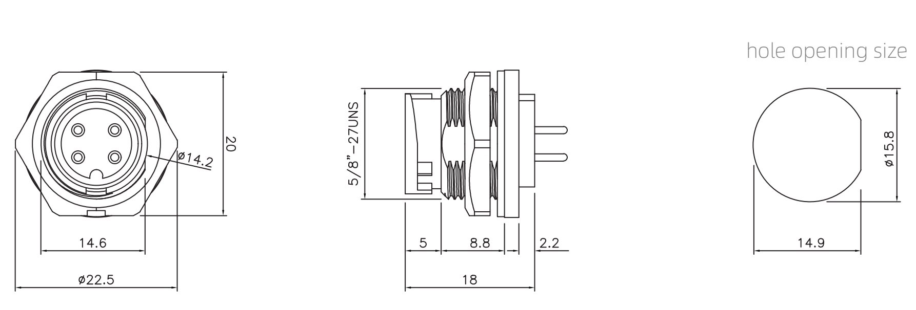 Схема роз'єму E10028