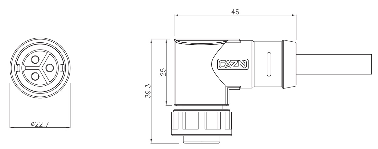 Схема роз'єму E13017