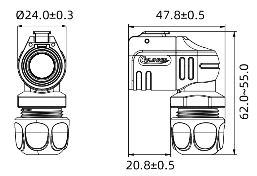 Герметичный разъем RJ45