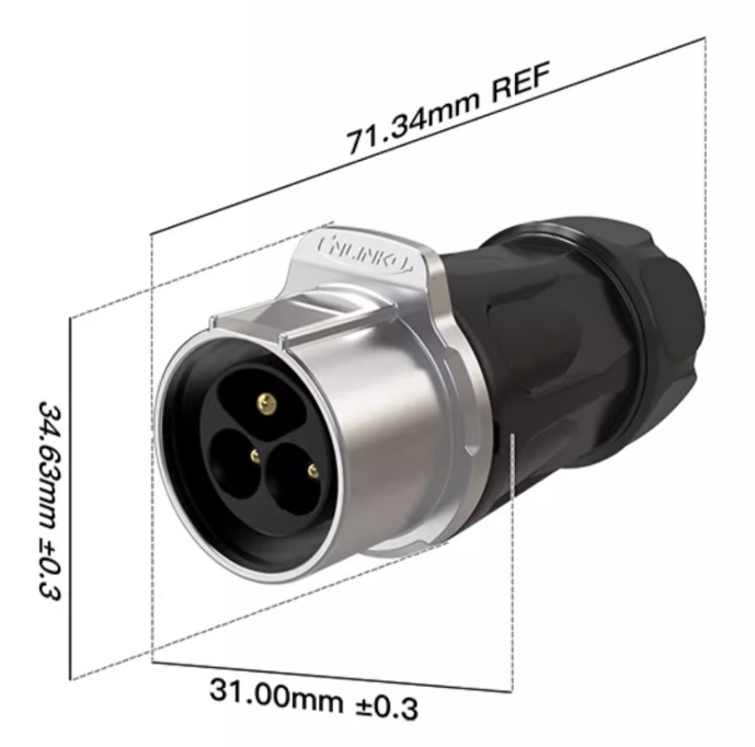 Герметичный быстроразъемный коннектор
