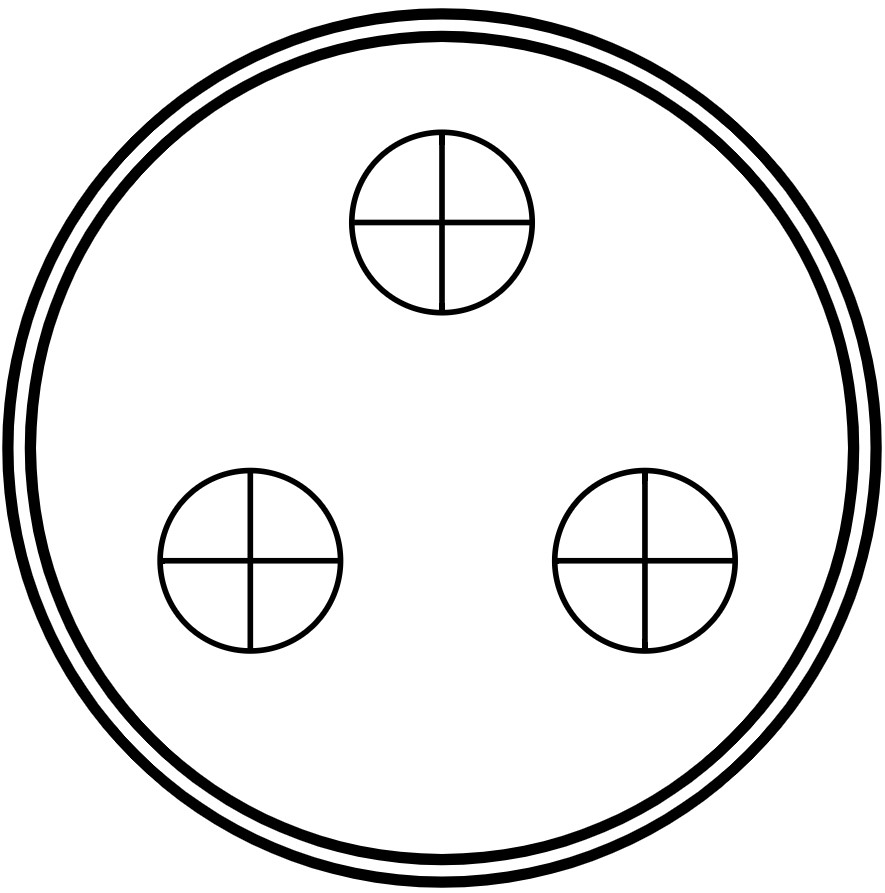 Роз'єм герметичний SZC28 3P-F-M