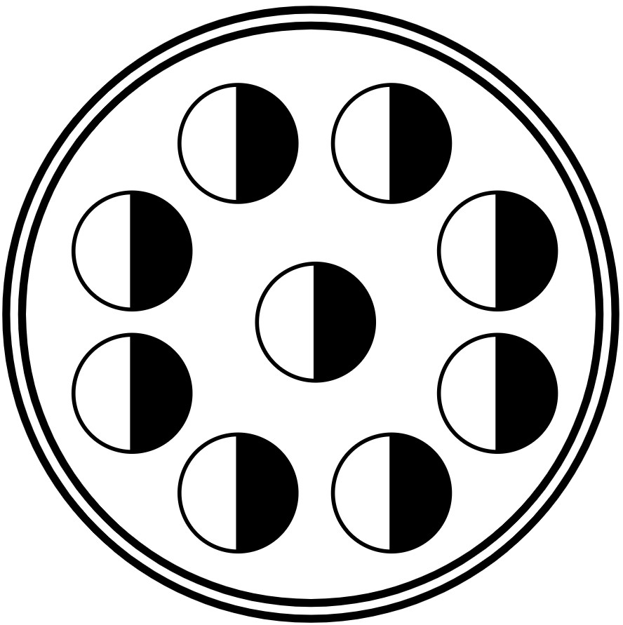 Роз'єм герметичний SZC28 9P-F-M