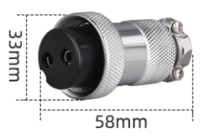 Роз'єм GX30 авіаційний
