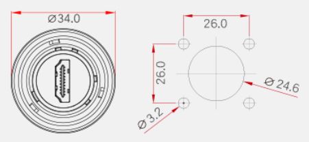 Герметичный HDMI разъем