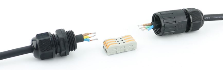 Герметичный разъем питания 220В