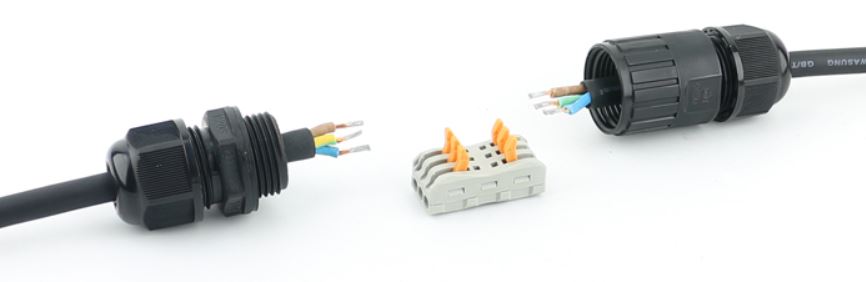 Герметичный разъем питания 220В